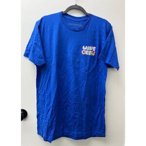 Large Blue T-shirt PINK DOLPHIN